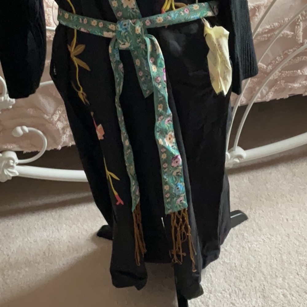 Boho Cotton Robe Coat - Picture 11 of 16